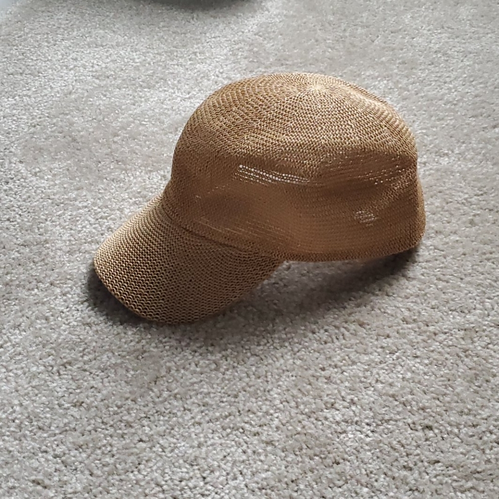 Wicker like baseball hat